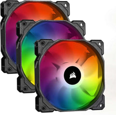 Corsair iCUE SP120 RGB Pro Performance 120mm Triple Fan Kit/w Lighting Node Core